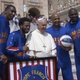 Pope Francis with the Harlem Globetrotters May 6, 2015
Fox News Latino